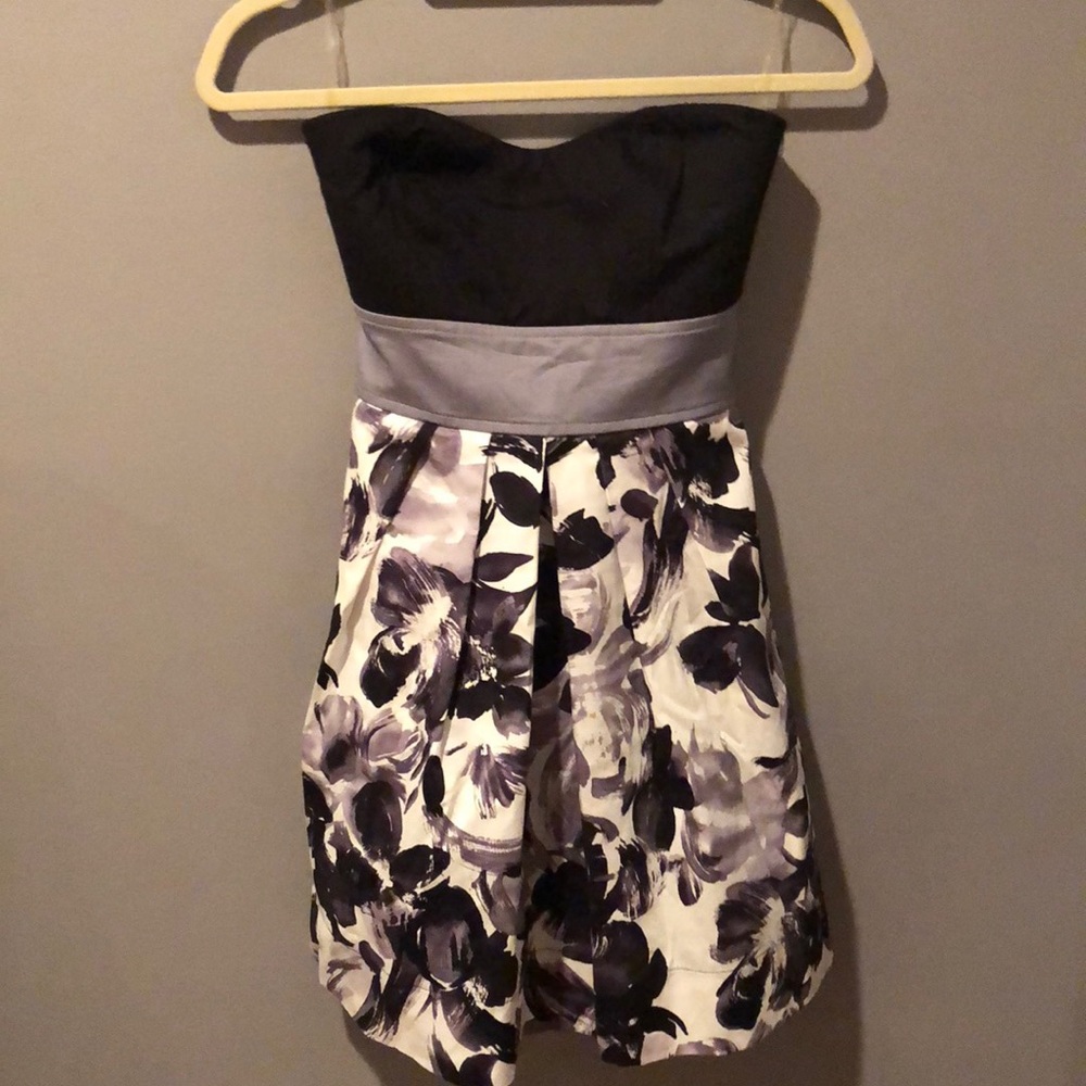 Ruby Rox floral strapless dress